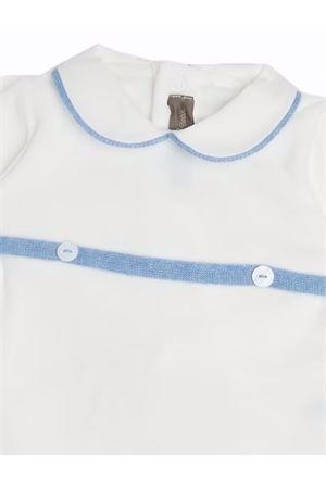 White cinille body LITTLE BEAR KIDS | 7038LATTEAZZURRO